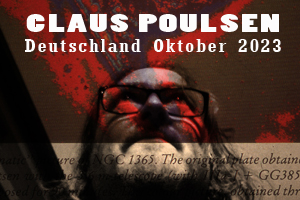 Germany October 2023 dates A string of duo concerts with different musicians, jumpstarting 20. October in Copenhagen and ending with a solo set on the last date.
